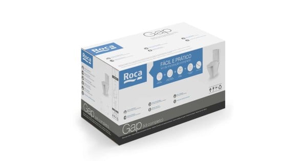 Kit De Bacia Com Caixa Acoplada Assento Termofixo Queda Amortecida