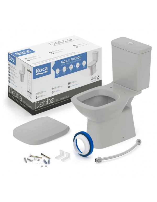 Kit De Bacia Com Caixa Acoplada Assento Termofixo ...