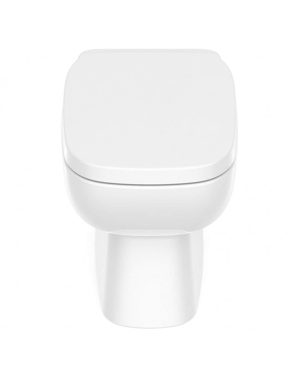 Kit De Bacia Convencional Assento PP e Itens De Instalação Roca Debba Confort Branco C329727016