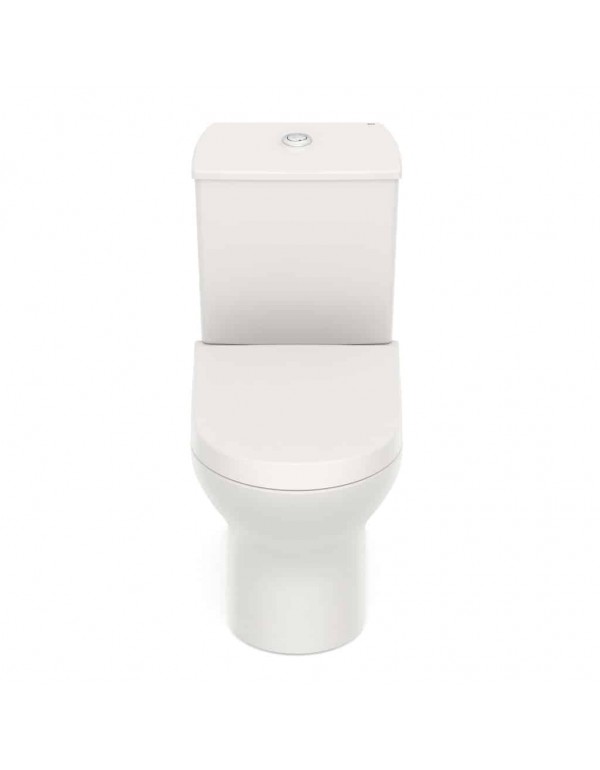 Kit De Bacia Com Caixa Acoplada Com Assento Termofixo Queda Amortecida E Itens De Instalação Roca Nexo Beige C343723011