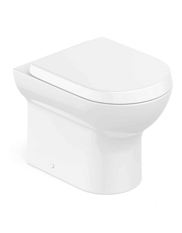 Kit Bacia Convencional e Assento PP com Queda Amortecida Itens De Instalação Roca Nexo Branco C343727000