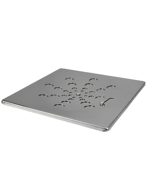 Grelha Quadrada Sem Caixilho Com Fecho 100mm Estilmax C..