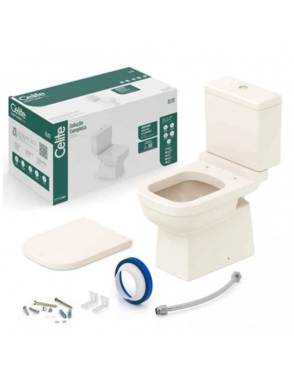 Kit De Bacia Com Caixa Acoplada Assento Termofixo ...