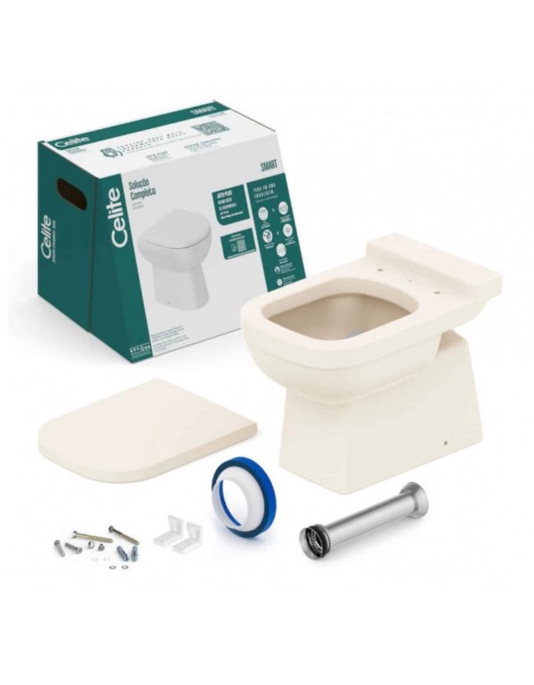Kit De Bacia Convencional Assento Termofixo e Iten...