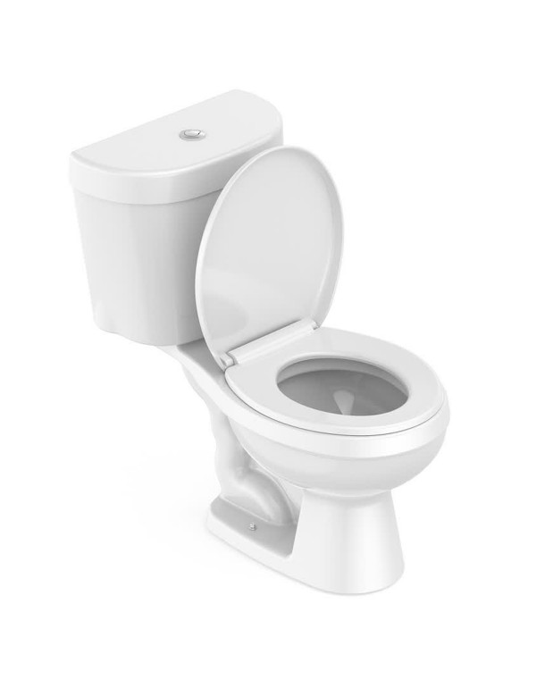 Kit De Bacia Com Caixa Acoplada Assento PP e Itens De Instalação Kids Incepa By Roca Branco 1087230010100