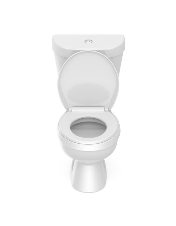 Kit De Bacia Com Caixa Acoplada Assento PP e Itens De Instalação Kids Incepa By Roca Branco 1087230010100