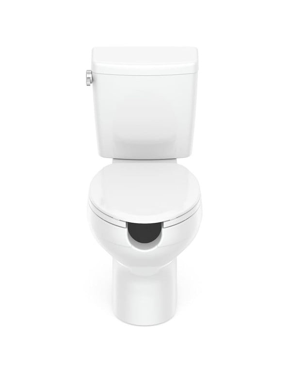 Kit Completo de Acessibilidade com Bacia de Abertura Frontal Caixa Acoplada Acionamento Lateral Assento e Itens de Instalação Linha Acesso Cor Branco Roca 1317230012100
