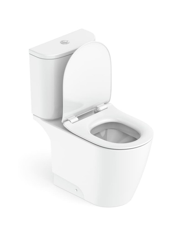 Kit De Bacia Com Caixa Acoplada E Itens De Instalação Roca Neo Branco 1367230010100