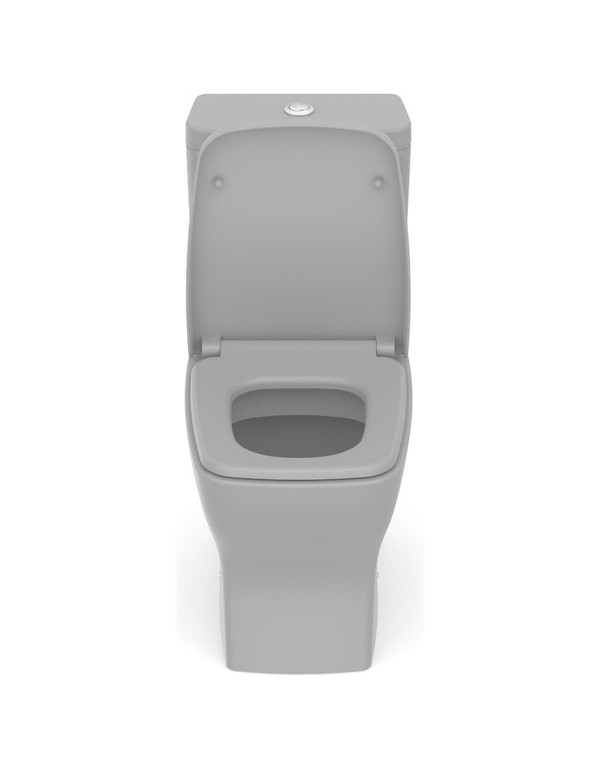 Kit De Bacia Com Caixa Acoplada Com Assento Termofixo E Itens De Instalação Incepa By Roca Boss Stone 1897230071108