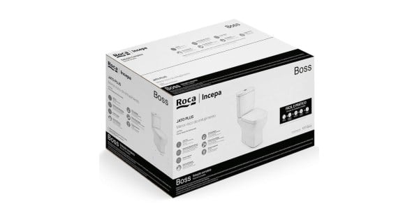 Kit De Bacia Com Caixa Acoplada Com Assento Termofixo E Itens