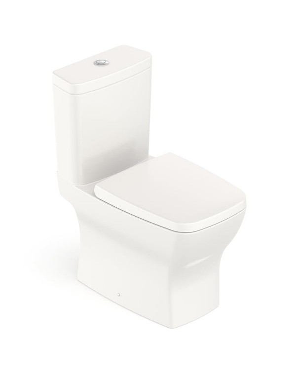 Kit De Bacia Com Caixa Acoplada Com Assento Termofixo E Itens De Instalação Incepa By Roca Boss Beige 1897230651108