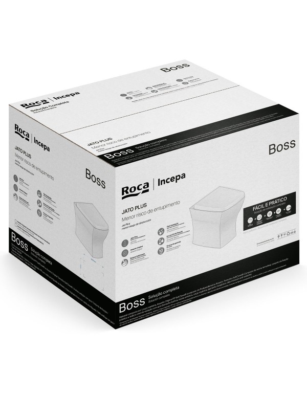 Kit De Bacia Convencional Com Assento Termofixo E Itens De Instalação Incepa By Roca Boss Branco 1897270010100 Kit De Bacia Convencional Com Assento Termofixo E Itens De Instalação Incepa By Roca Boss Branco 1897270010100