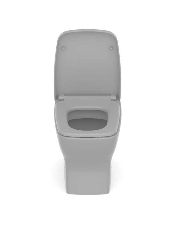 Kit De Bacia Convencional Com Assento Termofixo E Itens De Instalação Incepa By Roca Boss Stone 1897270070108