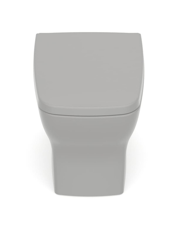 Kit De Bacia Convencional Com Assento Termofixo E Itens De Instalação Incepa By Roca Boss Stone 1897270070108