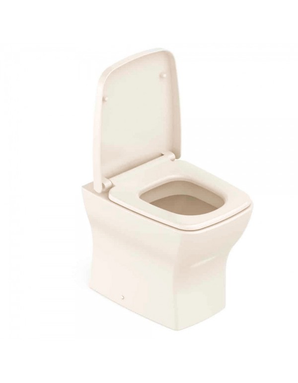 Kit De Bacia Convencional Com Assento Termofixo E Itens De Instalação Incepa By Roca Boss Beige1897270650108