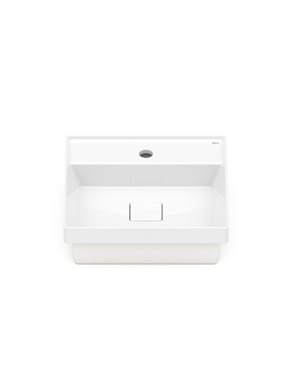 Cuba de Sobrepor Roca Terra T11 40x40 Branco Brilhante A32722U000