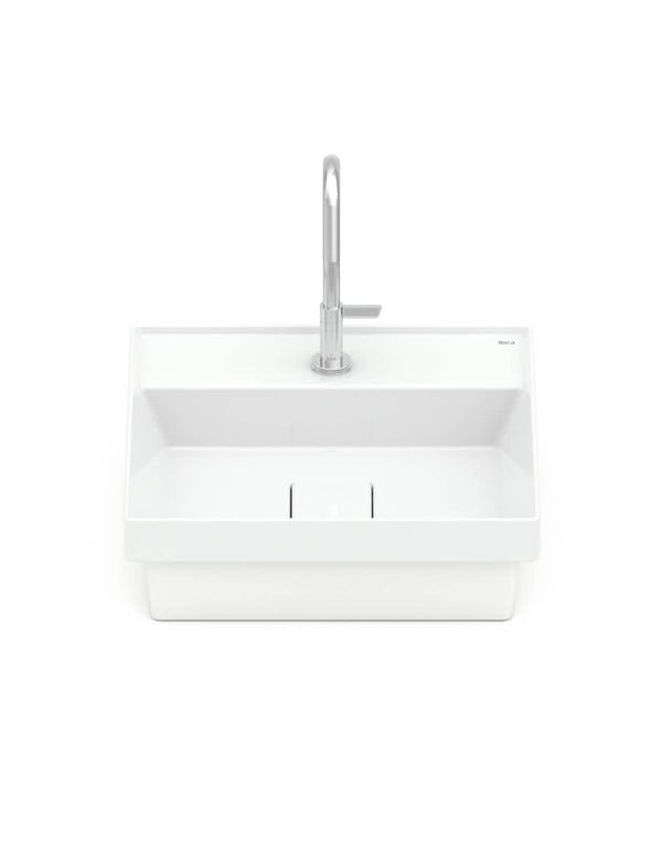 Cuba de Sobrepor Roca Terra T11 40x40 Branco Brilhante A32722U000