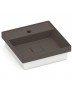 Cuba de Sobrepor Roca Terra T11 40x40 Cafe A32722U660