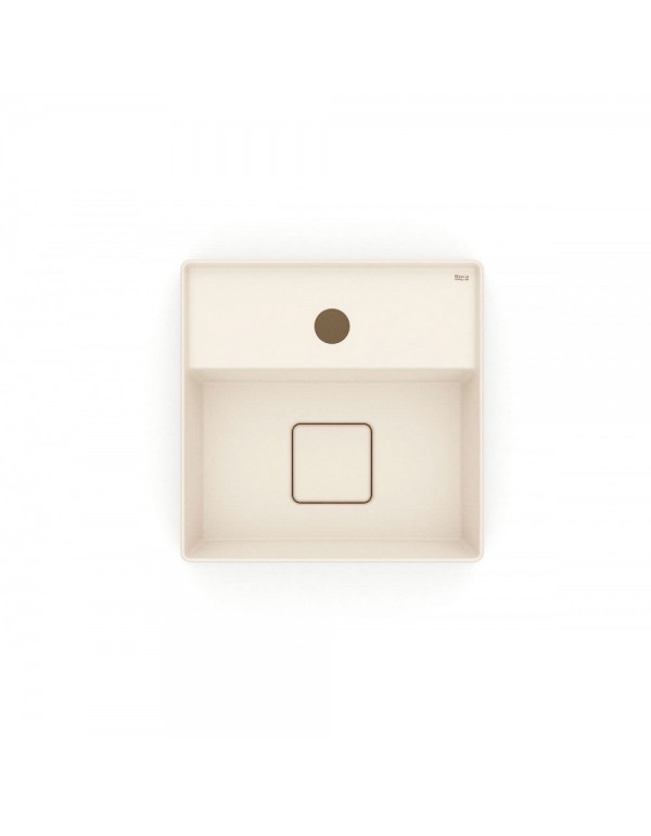 Cuba De Apoio 300X300 mm Com Mesa Roca T7 Terra Beige A32787X650