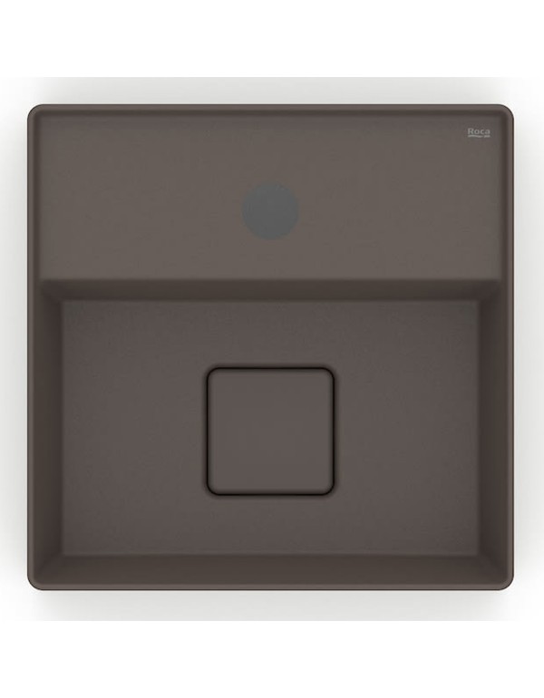 Cuba De Apoio 300X300 mm Com Mesa Roca T7 Terra Cafe A32787X660