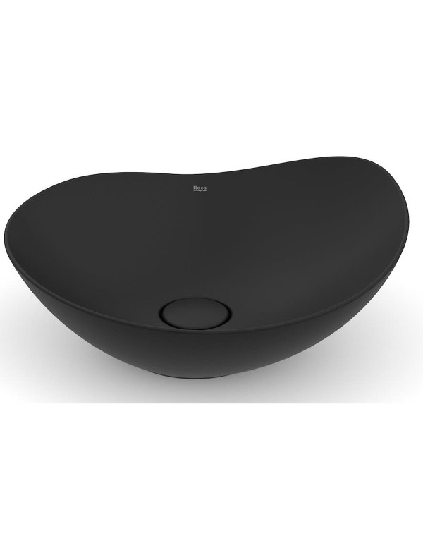 Cuba de Apoio Roca Othake 470x405 mm Fineceramic Matte Black A327A1N080