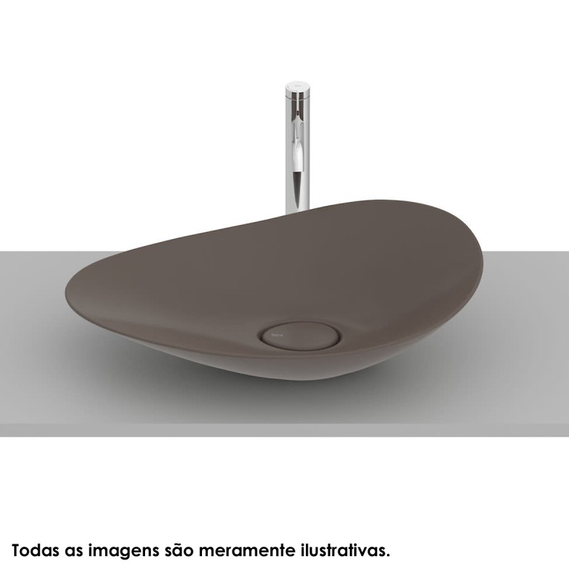 C-take様 Cuba de Apoio para Banheiro Oval Roca Ohtake Fineceramic
