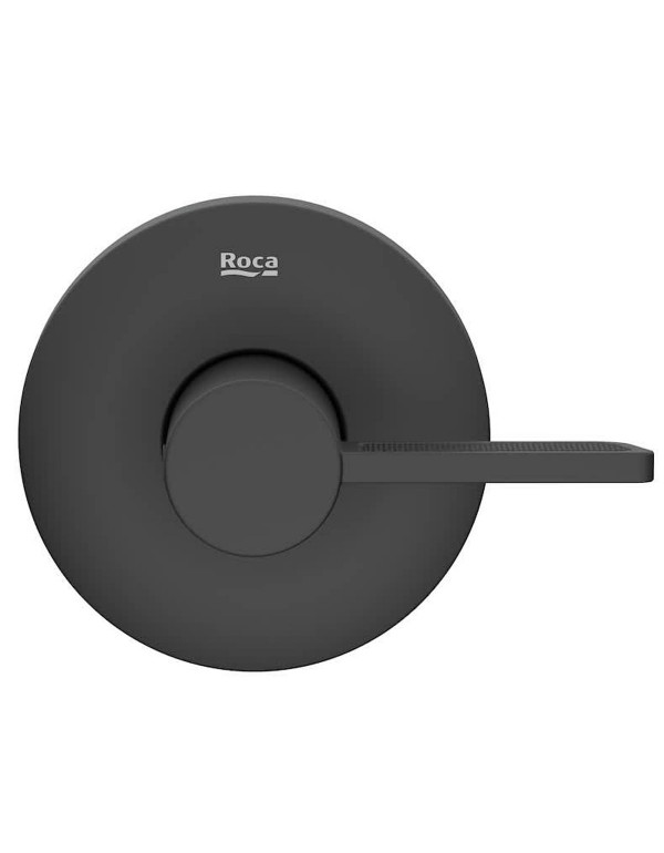 Acabamento de Registro Universal Roca Logic 1/2”, 3/4” e 1” Matte Black A5A152GNGC