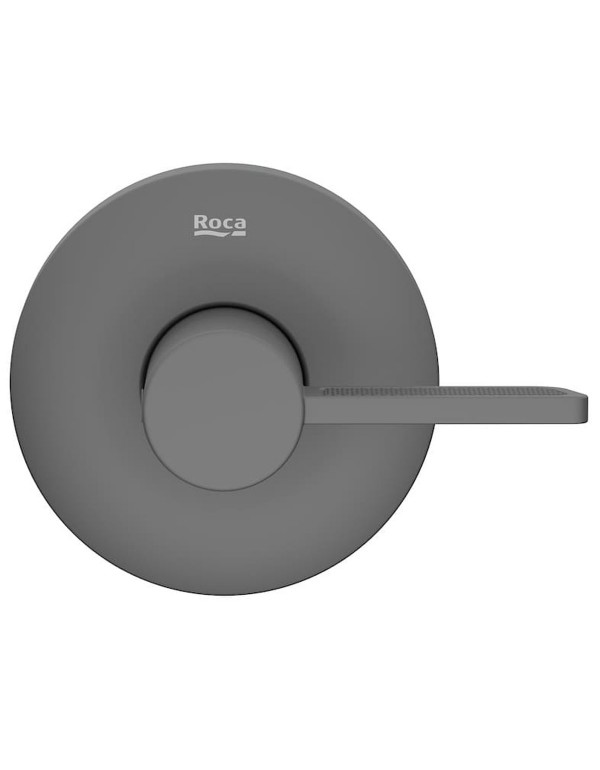 Acabamento de Registro Universal Roca Logic 1/2”, 3/4” e 1” Grafite Matte A5A152GNGC