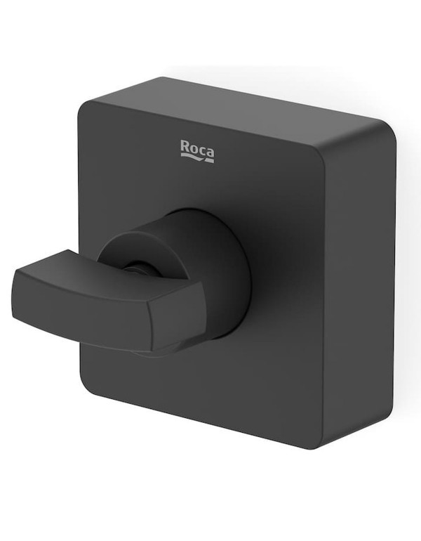 Acabamento de Registro Roca Virtus para Base Docol 1 1/2" e 1 1/4" Matte Black A5A159DNBC