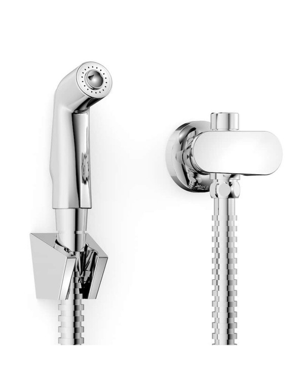 Ducha Higienica com Derivação Roca Cala Cromado A5A786EC0C