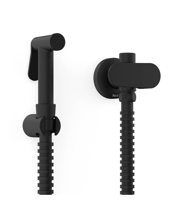 Ducha Higienica com Derivação Roca Cala Matte Black A5A786ENBC