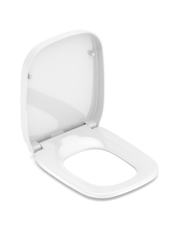 Assento Com Queda Amortecida Roca Debba Classic e Square Branco A8019D2004