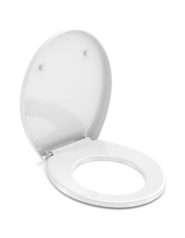 Assento Sanitário Universal PP Roca Zip Plus Branco Brilho A801G2D001
