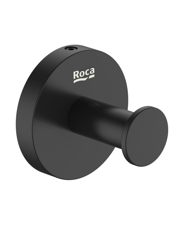 Cabide Round Roca Hotels Matte Black A817570C40