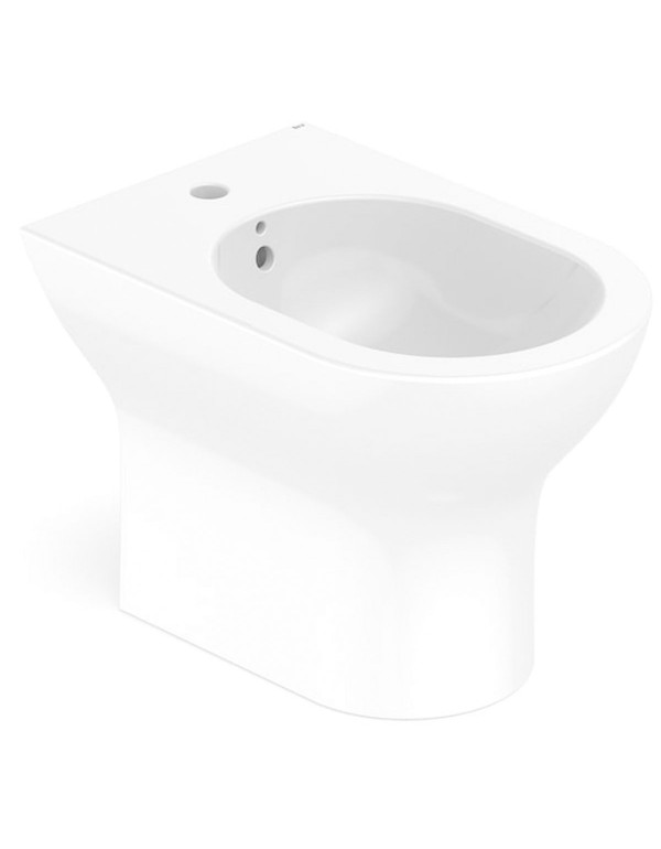Bidê Com 1 Furo Para Monocomando Com Ladrão Roca...