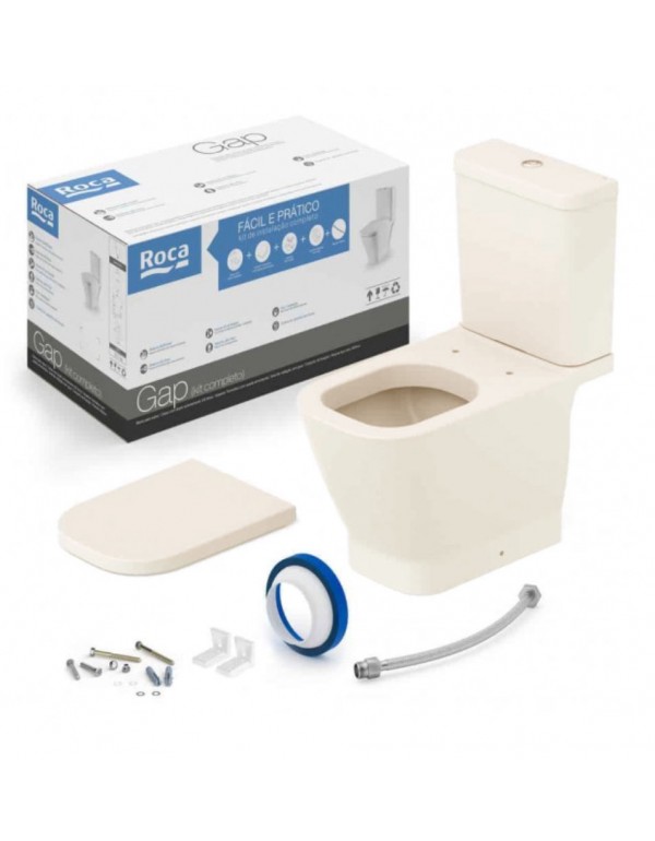 Kit De Bacia Com Caixa Acoplada Assento Termofixo ...