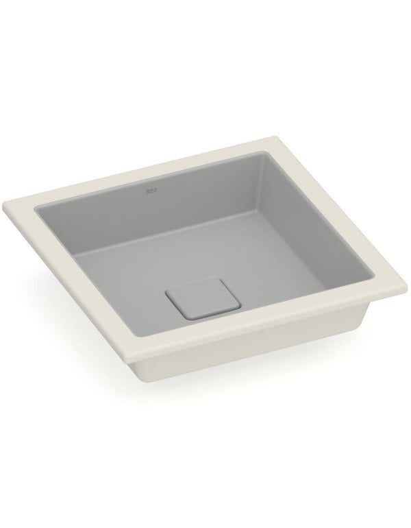 Cuba de Embutir Quadrada T12 em Fineceramic® Roca...
