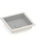Cuba de Embutir Quadrada T12 em Fineceramic® Roca Terra 410x410 Stone A32722V070