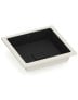 Cuba de Embutir Quadrada T12 em Fineceramic® Roca Terra 410x410 Matte Black A32722V080