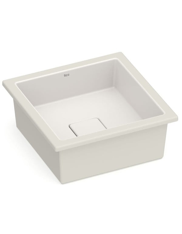 Cuba de Embutir Quadrada T13 em Fineceramic® Roca...