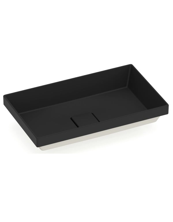 Cuba de Sobrepor Retangular T17 em Fineceramic® Roca Te..