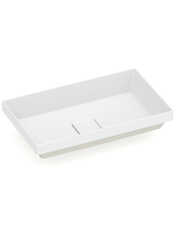 Cuba de Sobrepor Retangular T17 em Fineceramic® Roca Te..
