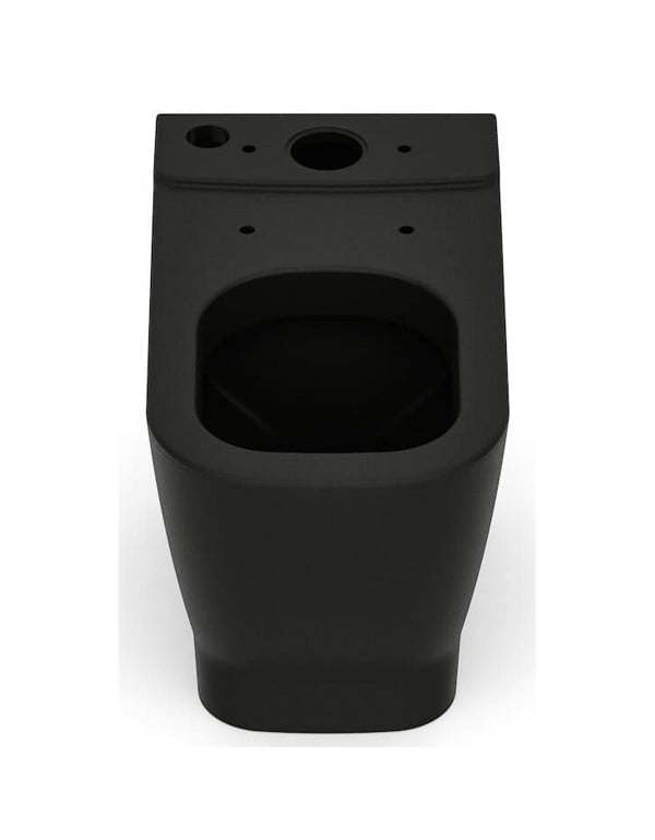 Bacia Sanitaria para Caixa Acoplada com Saida Horizontal de Parede Linha Roca Gap em Louca Sanitaria Acabamento Matte Black Preto Fosco A342235084