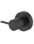 Acabamento de registro para base Docol 1/2”, 3/4” e 1” Roca Ona Matte Black A5A169ENBC