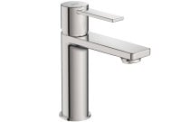 Misturador Monocomando para Lavatório de Mesa Bica Baixa Roca Teras Stainless Steel Finish A5A325FSMC