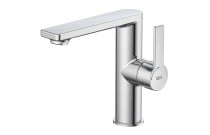 Misturador Monocomando para Lavatório de Mesa Acionamento Lateral Roca Teras Cromado A5A405FC0C