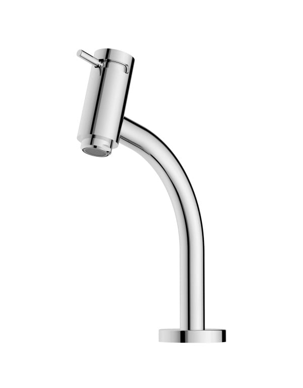 Torneira para Lavatorio de Mesa Bica Baixa com Cartucho Ceramico e Arejador Linha Celite Roca Basic Cromado B5000C7CRB