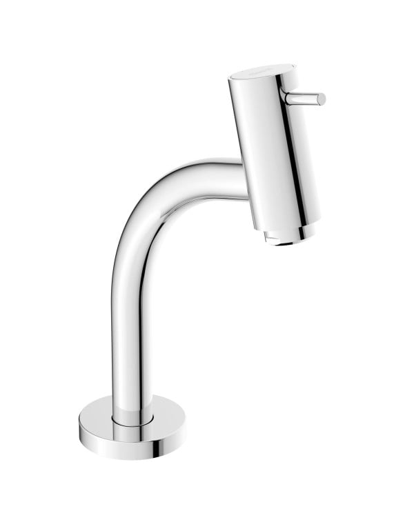 Torneira para Lavatorio de Mesa Bica Baixa com Cartucho Ceramico e Arejador Linha Celite Roca Basic Cromado B5000C7CRB