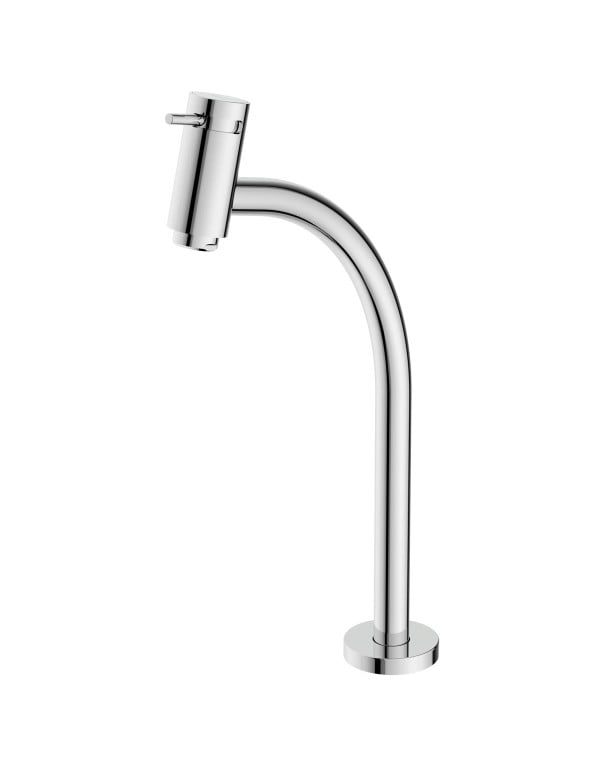 Torneira Para Lavatório De Mesa Bica Alta Roca Basic Cr..
