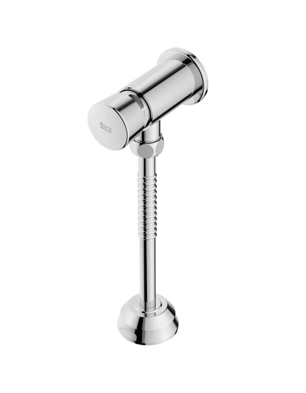 Valvula de Parede para Mictorio com Fechamento Automatico Temporizado Linha Roca Ecopress em Metal Cromado B5002COCRB